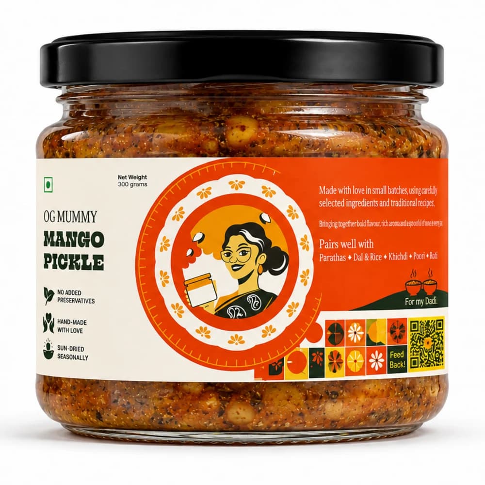 OG Mummy Mango Pickle: Jar photo